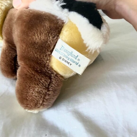 70s Vintage Disneyland Chipmunk Plush Stuffed Animal Toy - Picture 4 of 6